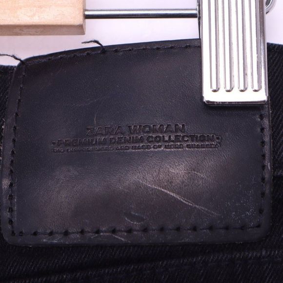 ZARA Premium Black Ripped Pants - Picture 7 of 8